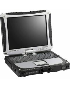 Panasonic Toughbook 19, CF-19 MK5, 10.1" Touchscreen, Rugged Laptop Convertible Tablet, Intel Core i5-2520M@2.50GHz, up to 1 TB SSD, 8GB, Wi-fi, Bluetooth, Dedicated GPS, GOBI, Windows 10 Pro